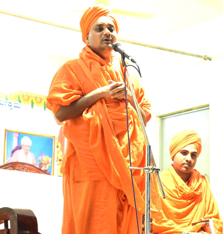 ಧರ್ಮೋ ರಕ್ಷಿತ ರಕ್ಷಿತಃ ; ಗವಿ ಸಿದ್ಧೇಶ್ವರ ಸ್ವಾಮಿ ಧರ್ಮೋ ರಕ್ಷಿತ ರಕ್ಷಿತಃ ; ಗವಿ ಸಿದ್ಧೇಶ್ವರ ಸ್ವಾಮಿ