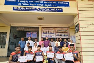 ಗುಡ್ಡಗಾಡು ( ಕ್ರಾಸ್ ಕಂಟ್ರಿ ) ಪಂದ್ಯಾವಳಿಯಲ್ಲಿ ಎಸ್ಐಎಸ್ ವೈ ಸರ್ಕಾರಿ ಪ್ರಥಮ ದರ್ಜೆ ಕಾಲೇಜು ಪ್ರಥಮ 