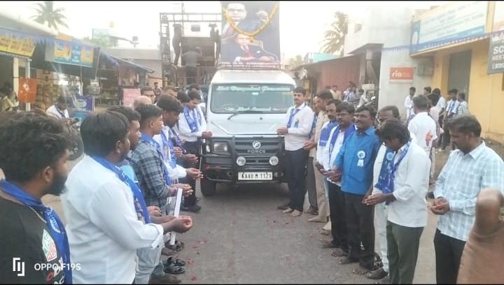 ನೇಸರಗಿಯಲ್ಲಿ ಸಂಭ್ರಮದ ಡಾ. ಅಂಬೇಡ್ಕರ ಜಯಂತಿ ಆಚರಣೆ.
